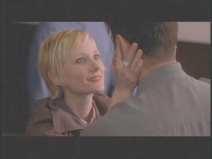 Anne Heche and Jeff Goldblum